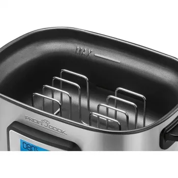 ProfiCook PC-SV 1112 8 L 520 W Melns, Nerūsējošs tērauds