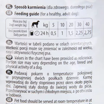 Slapjā suņu barība Dolina Noteci Forele Pieaugušiem 800 g – bezgraudu, 12% olbaltumvielu, 6% tauku