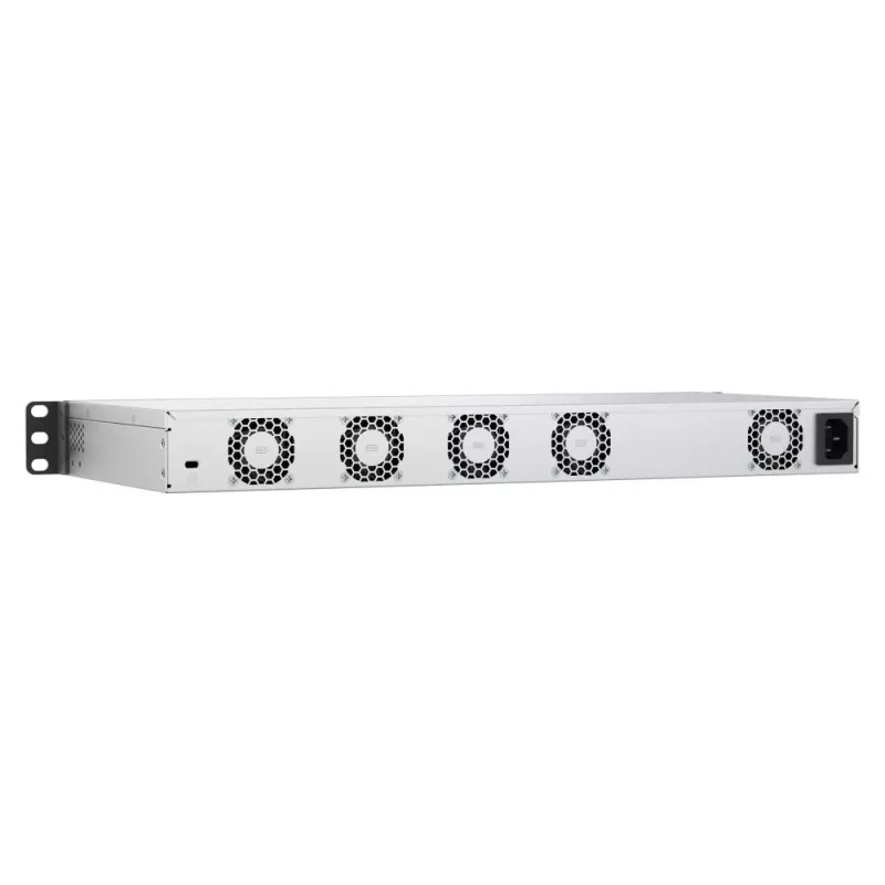 QNAP QSW-M3224-24T tīkla slēdzis, pārvaldīts L3, 10G Ethernet (100/1000/10000), 1U, melns, sudrabs