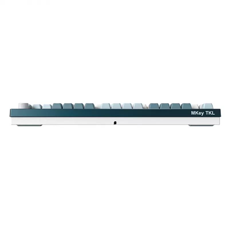 Montech MKey TKL tastatūra Gaming USB tumši pelēka, gaiši zila, balta