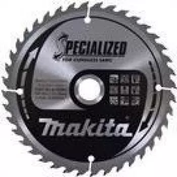 Makita Specialized ripzāģa asmens - kokam - 165 mm - 40 zobi (B-32960)