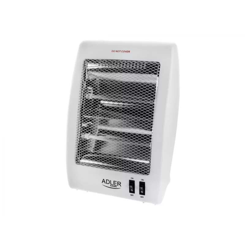 Adler AD 7709 Halogēna sildītājs | 800 W | 2 jaudas līmeņi | Balts