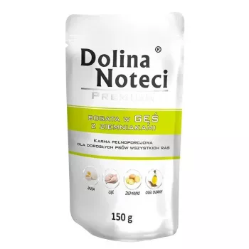 Slapjā barība Dolina Noteci Pīle Pieaugušiem 150 g