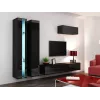 Cama plaukts VIGO NEW 180/40/30 melna/melni spīdīga