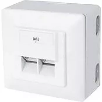 ShiverPeaks BS74272-SET Izejas kārba RJ-45 Balta