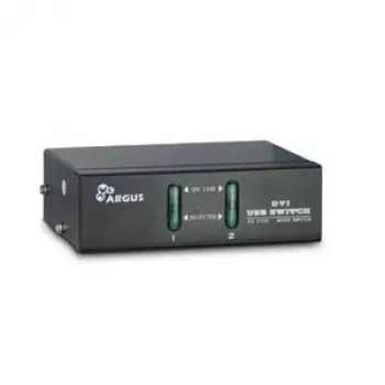Inter-Tech Argus KVM-AS-21DA - KVM/Audio slēdzis - 2 x KVM/Audio - galddatora modelis (88887200)