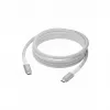 USB kabelis d bramante re-charge Pro Lightning vīrietis uz Lightning vīrietis 2 m balts