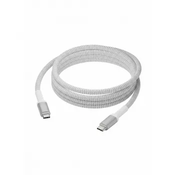USB kabelis d bramante re-charge Pro Lightning vīrietis uz Lightning vīrietis 2 m balts
