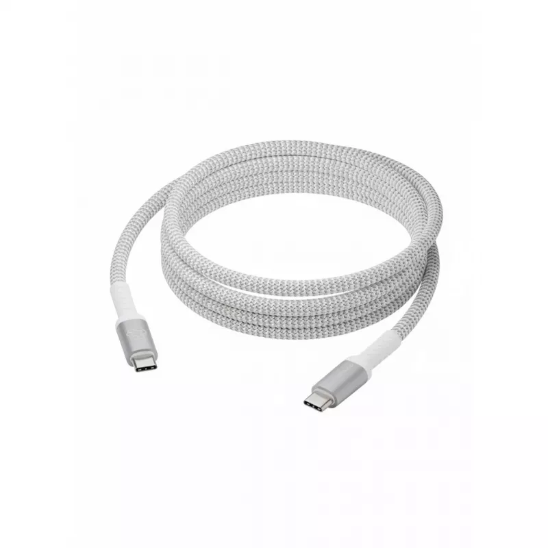 USB kabelis d bramante re-charge Pro Lightning vīrietis uz Lightning vīrietis 2 m balts