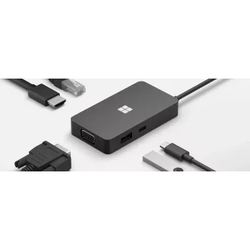 Microsoft 1E4-00002 Laptop Dock Melns