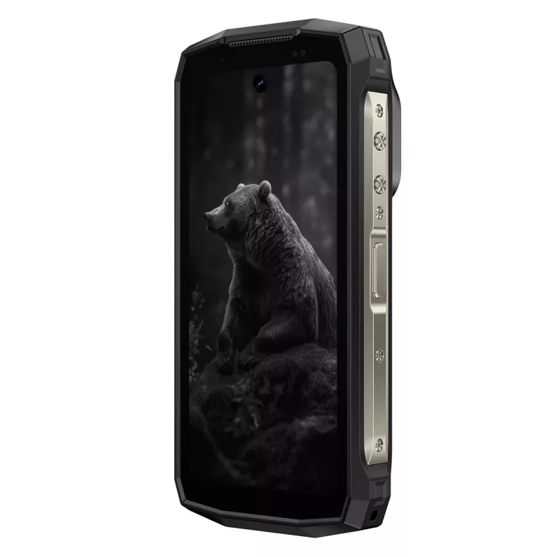 Ulefone Armor Mini 20 viedtālrunis, 4,7 collu, Helio G99, 8GB RAM, 256GB, 6200 mAh, Android 14, melns