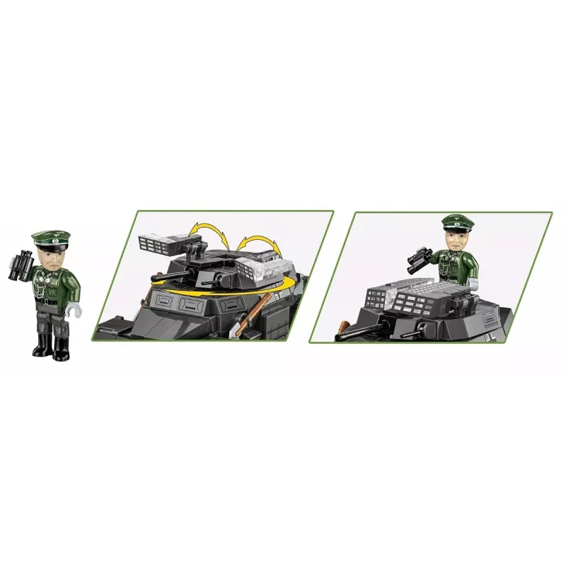 Cobi Bloķi Sd.Kfz 222 modelis COBI-2657 — 502 bloki