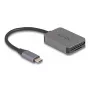 DeLOCK USB Type-C karšu lasītājs Alumīnijs SD Micro SD 5000 Mbit/s