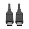 Eaton Tripp Lite Series USB-C kabelis (vīriešu/vīriešu) - USB 2.0, 5A (100W), 1,83 m