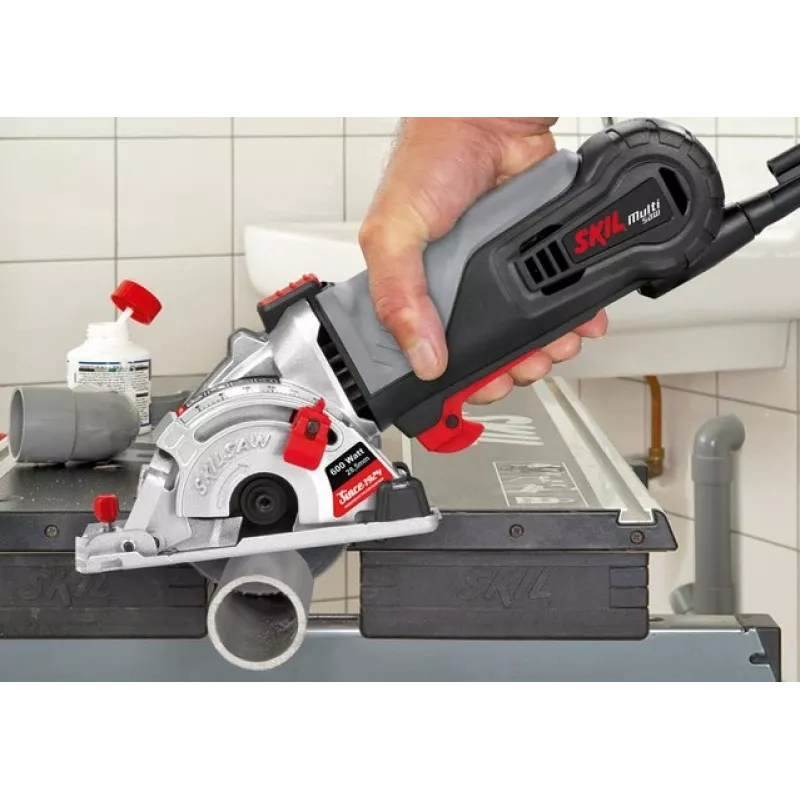 Skil F0155330AA pārnēsājams ripzāģis Melns, Pelēks 6000 RPM 600 W