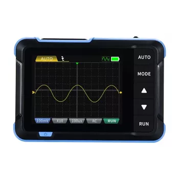 Portatīvais 2-in-1 mini osciloskops un signālu ģenerators Fnirsi DSO153 150 MHz joslas platums, 1 GS/s iztveršanas ātrums