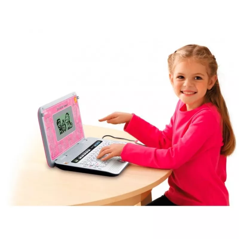 VTech Schulstart Laptop E, 6 gadi, Rozā