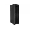 Lanberg FF01-6042-12BL 42U brīvstāvošs 19 inch rackskapis, melns