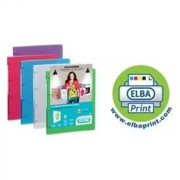 Elba Polyvision A4 1,5 cm 100 lapu klēpja mape (5 gab.)