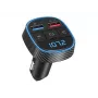 FM raidītājs Navitel BHF02 ar Bluetooth savienojumu automašīnas audio straumēšanai