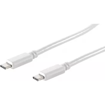 ShiverPeaks USB kabelis S/CONN 13-45026 USB 3.2 Gen 2 1m Balts