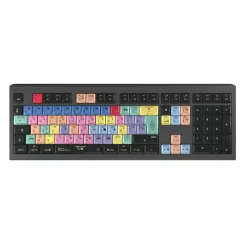 Logickeyboard Adobe Premiere Pro CC ASTRA 2 apgaismota tastatūra Mac Franču AZERTY (LKB-PPROCC-A2M-FR)