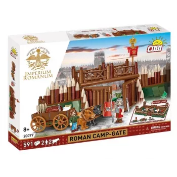 Cobi būvkomplekts Imperium Romanum — Romas nometnes vārti, 591 gab.