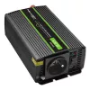 Qoltec Monolith invertors / tīkla adapteris Auto 600 W Melns