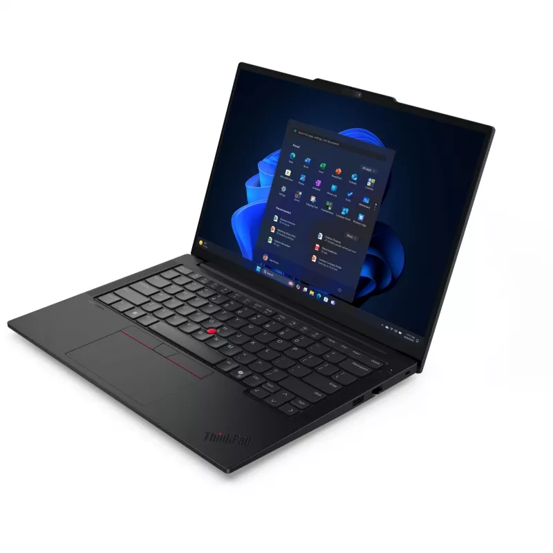 Lenovo ThinkPad E14 Gen 7 (AMD) 21T00057GE klēpjdators, AMD Ryzen 5 220, 35,6 cm (14 collu) WUXGA 1920 x 1200, 32 GB DDR5, 1 TB SSD NVMe, AMD Radeon 740M, Wi-Fi, Windows 11 Pro, vācu tastatūra, melns