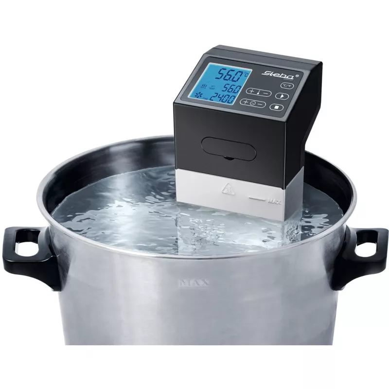 Steba SV 100 Professional sous vide gatavotājs, 1500 W, nerūsējošais tērauds/melns