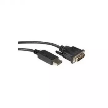 VALUE DisplayPort-DVI kabelis 2 m (24+1) vīriešu/vīriešu