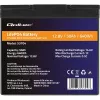 LiFePO4 akumulators QOLTEC 12.8V 50Ah (model 53704) rezerves barošanai un enerģijas uzkrāšanai