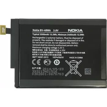Nokia Akumulators BV-4BWA, 3500mAh, Beziepakojuma (BV-4BWA)