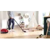 Putekļsūcējs Bosch BGB 41RD3H — 600 W, 4 L putekļu maiss, HEPA filtrs, 11 m darbības rādiuss, teleskopiskā caurule, sarkans