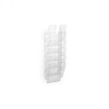 Dokumentu turētājs Durable 1700008401, caurspīdīgs, 6 nodalījumi A4