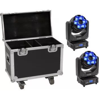 LED staru-mazgāšanas ziedu efekta komplekts EUROLITE TMH-H240 2x (20000968)