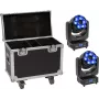 LED staru-mazgāšanas ziedu efekta komplekts EUROLITE TMH-H240 2x (20000968)