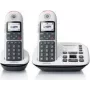 Motorola CD5012 DUO DECT bezvadu tālrunis, balts