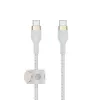 USB kabelis Belkin BOOST↑CHARGE PRO Flex 2m USB-C balts