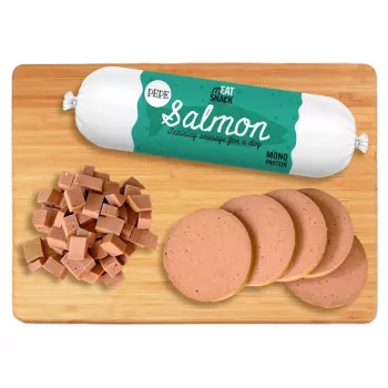 PAKA ZWIERZAKA Pepe Sausage Salmon suņu kārums - 200g