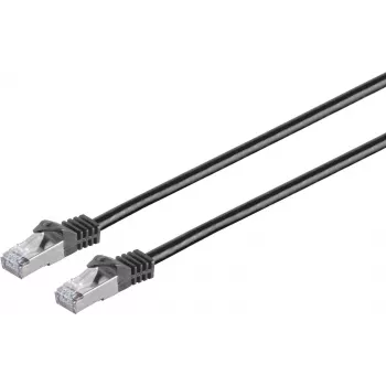 Tīkla kabelis ShiverPeaks CAT 7 75515-S S/FTP 5 m Melns Halogēns Brīvs LSZH