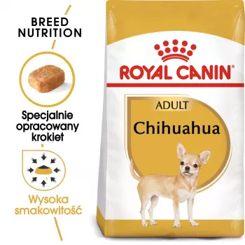 Sausā suņu barība Royal Canin Chihuahua Adult 1.5 kg — Vistas gaļa, 28% olbaltumvielas, maza/īpaši maza šķirne