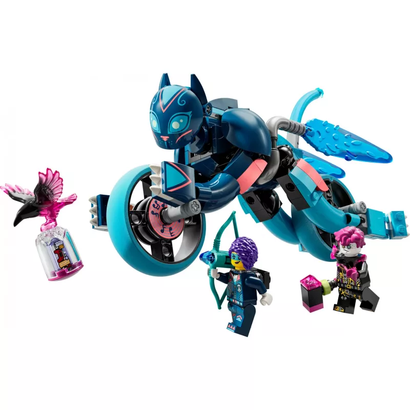 LEGO DREAMZzz Zoey’s Cat Motorcycle Bike Būvēšanas Rotaļlieta 71479