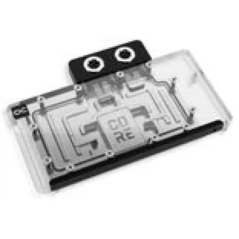 Alphacool Core RX 9070 XT Swift+ Caurspīdīgs Hroms Ūdensdzeses Bloks GPU