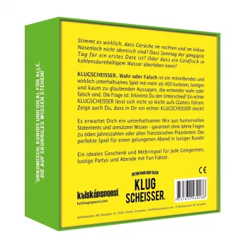 Klugscheisser - True or False Edition, Galda spēle