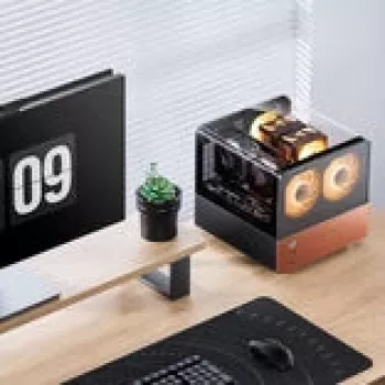 Jonsbo V12 datora korpuss, Mini-Tower, Micro-ATX - melns (V12 BLACK)