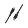 Belkin CAA003BT1MBK Lightning kabelis 1 m Melns