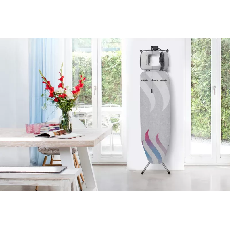 VILEDA Total Reflect gludināmā dēļa virsmas pārvalks Zili Pelēks Balts 1300 x 450 mm