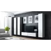 Cama TV statīvs VIGO 140 30/140/40 sonomas ozols/balts glancēts