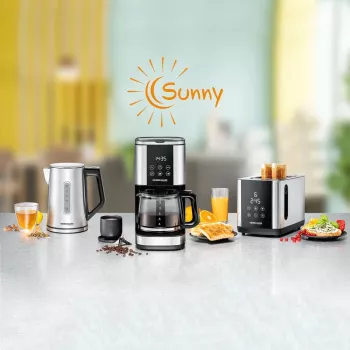 Toasteris Rommelsbacher TO850, 2 šķēlēm, 850 W, nerūsējošais tērauds/melns, XL spraugas